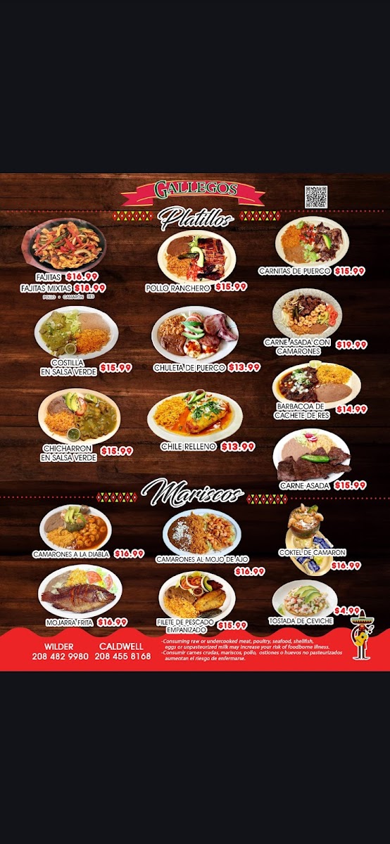Menu Gallegos Meat Market-1