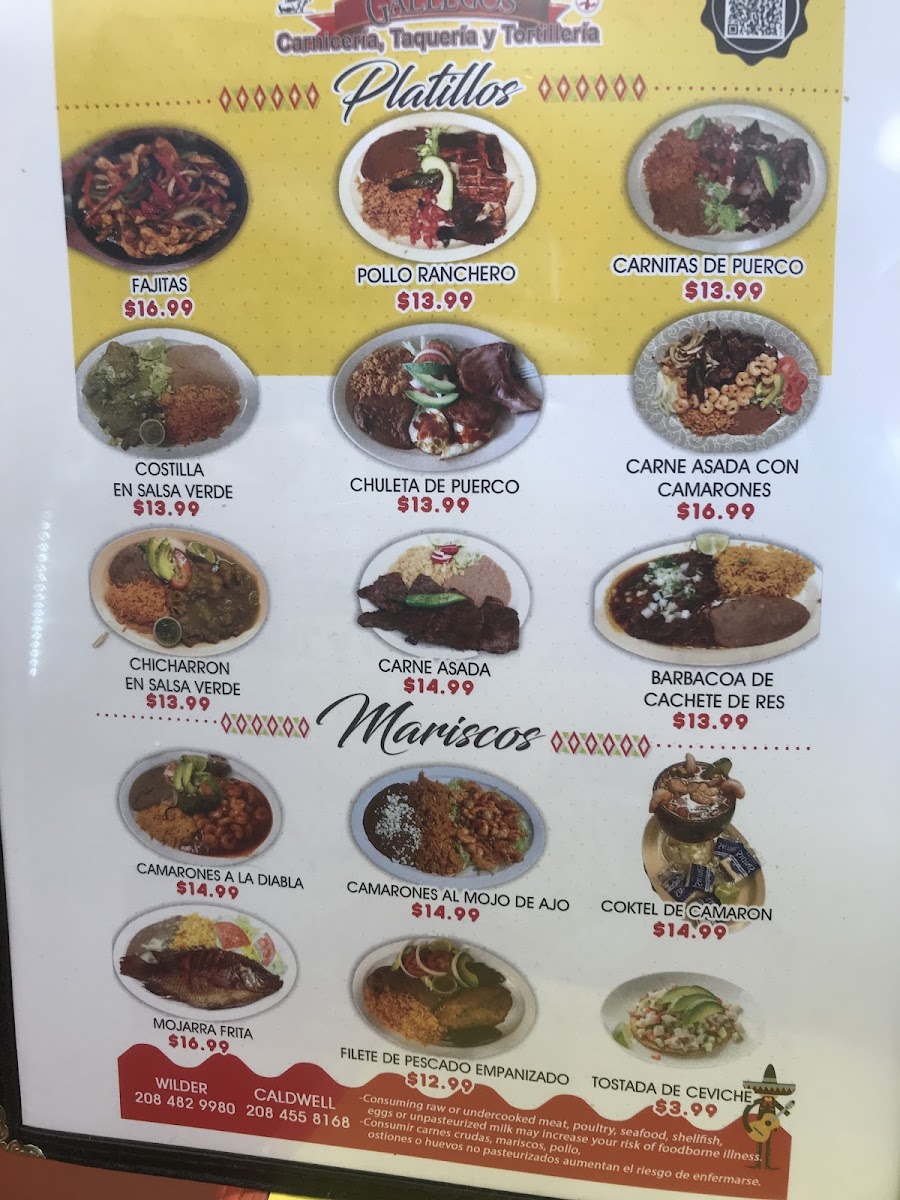 Menu Gallegos Meat Market-5