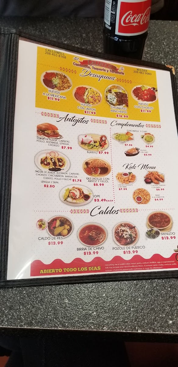 Menu Gallegos Meat Market-8