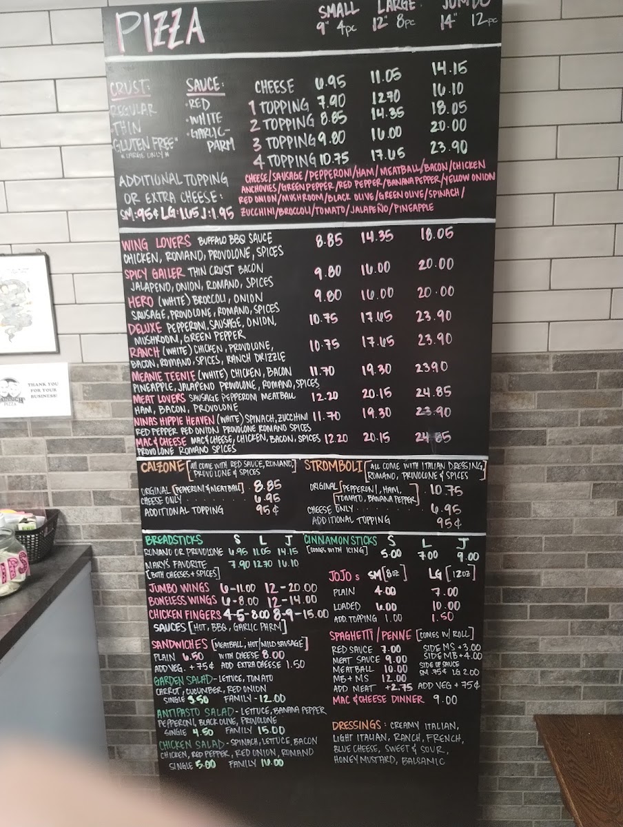 Menu Galluch's Pizza Inc-3