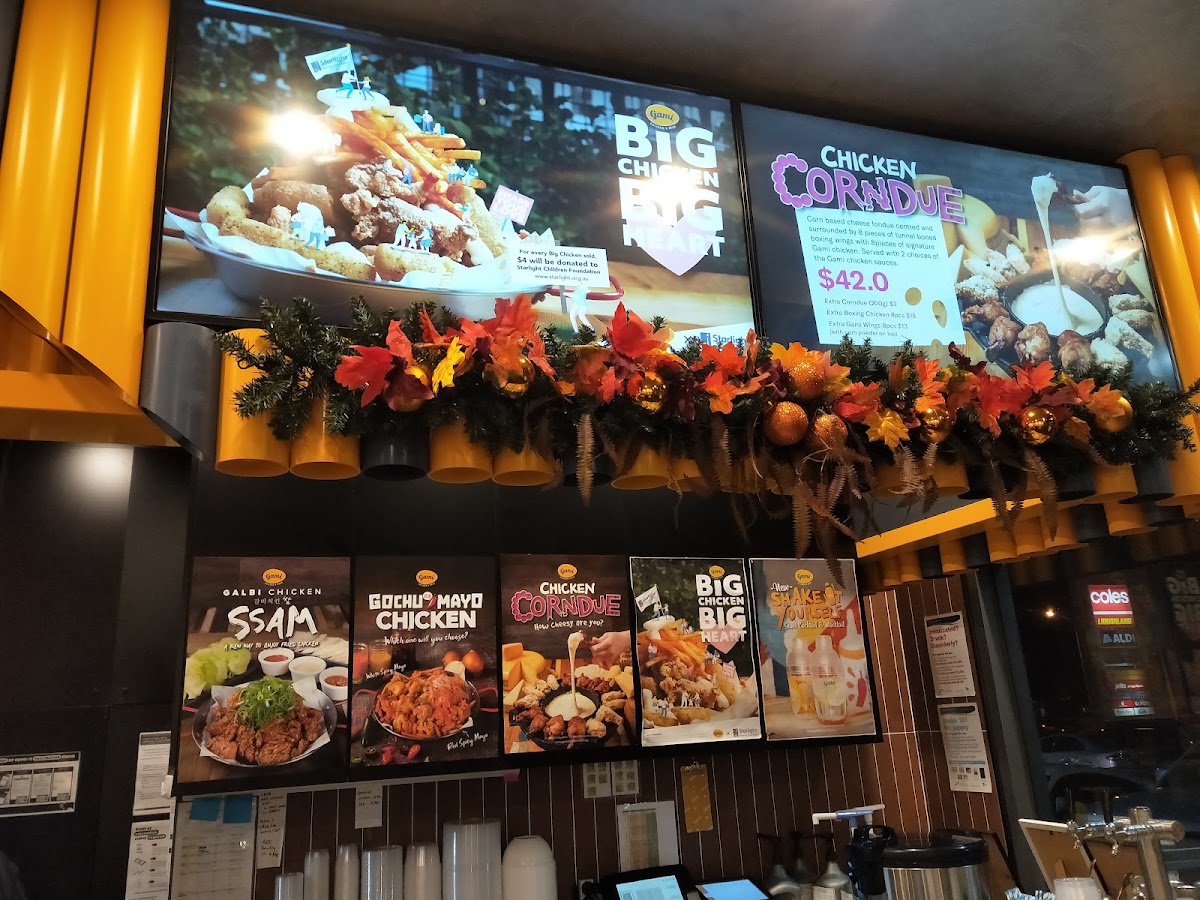 Menu Gami Chicken & Beer Tarneit-8