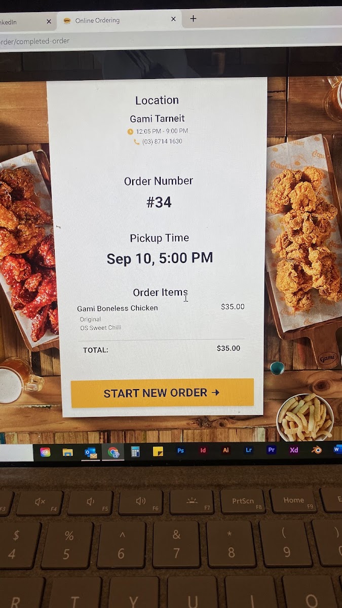 Menu Gami Chicken & Beer Tarneit-9