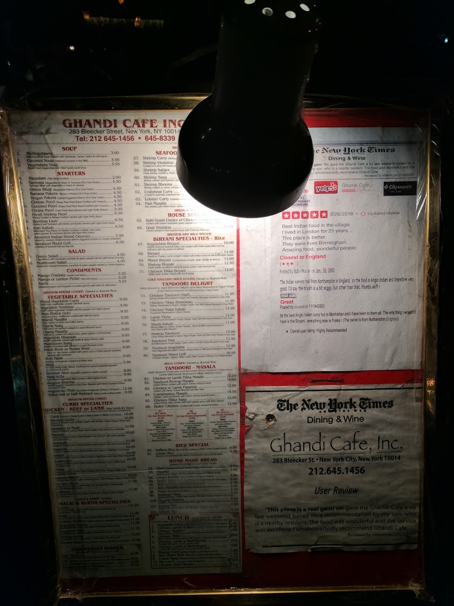 Menu Gandhi Cafe-10