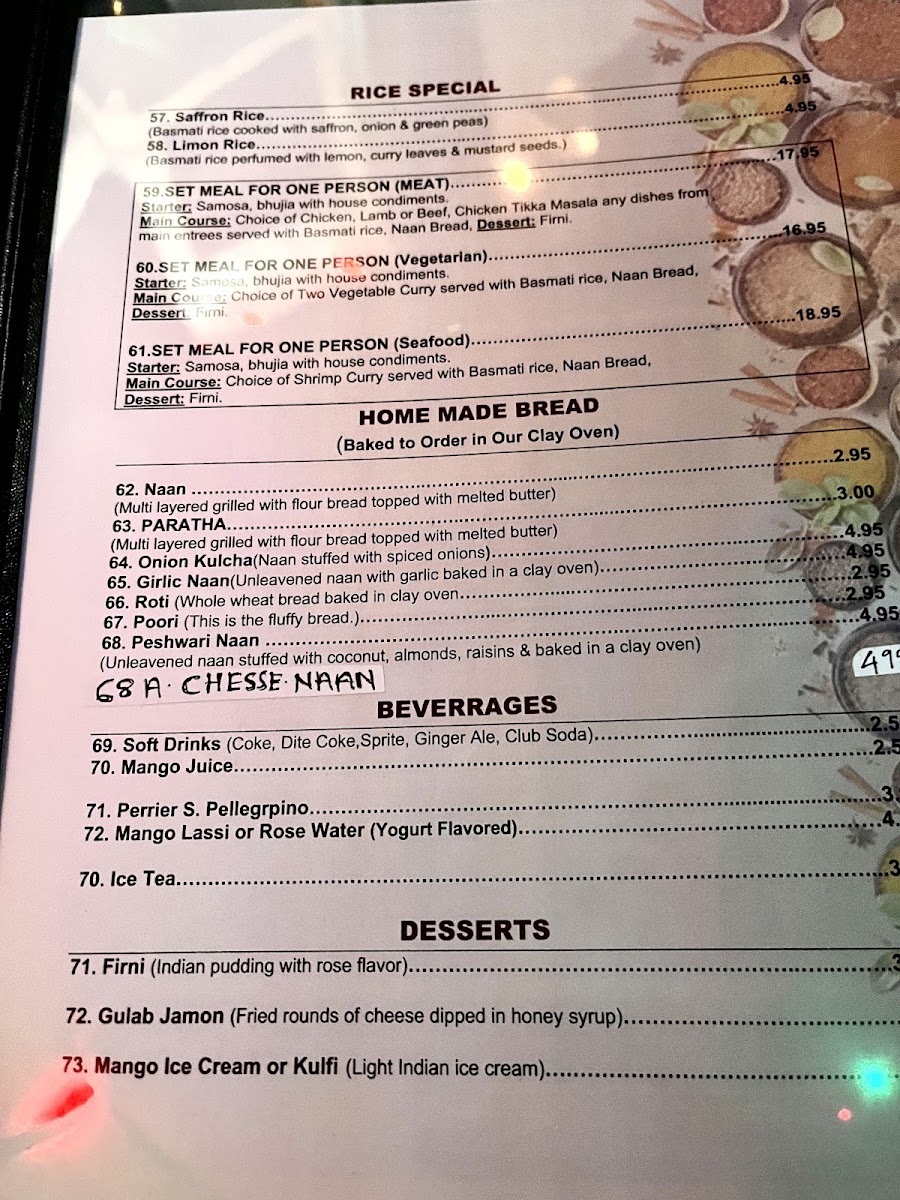 Menu Gandhi Cafe-3