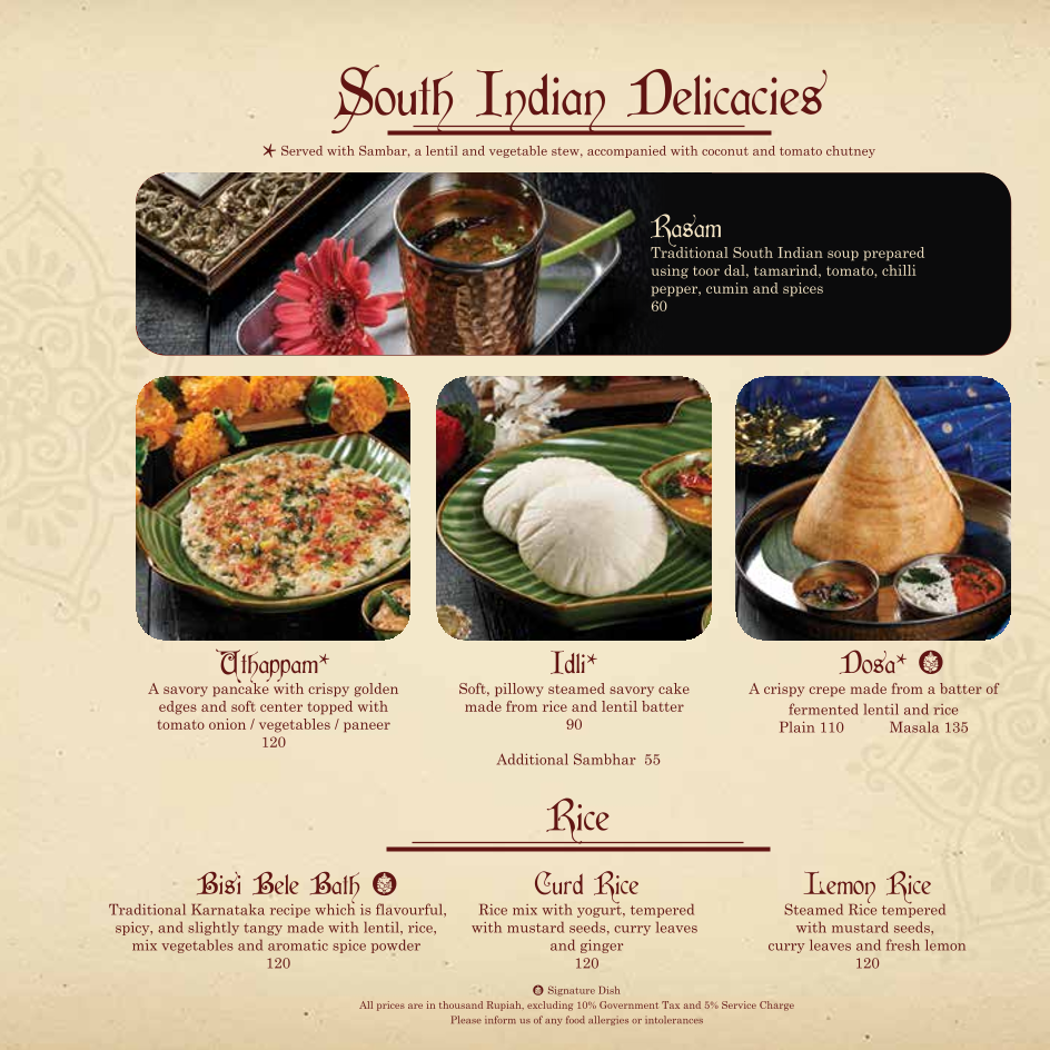 Menu Ganesha Ek Sanskriti Ubud (Traditional Indian Cuisine & Bar)-7