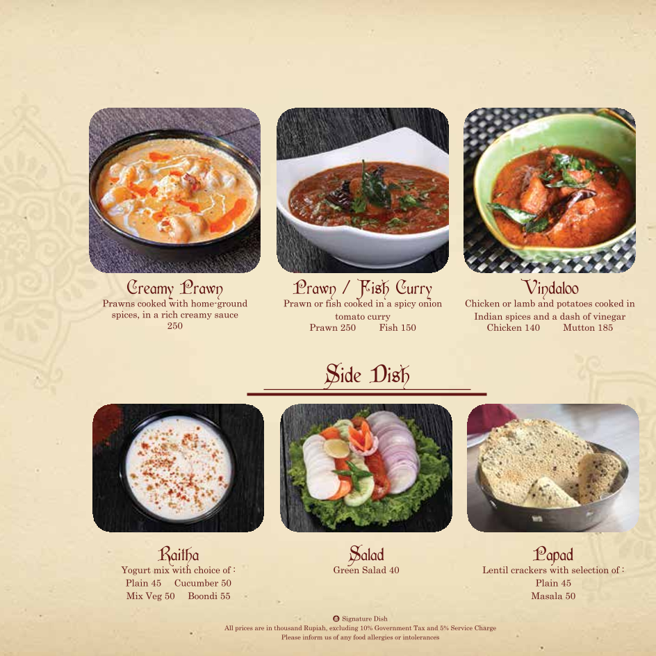 Menu Ganesha Ek Sanskriti Ubud (Traditional Indian Cuisine & Bar)-8