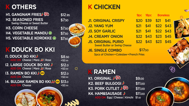 Menu Gangnam & Coco Red Deer-2
