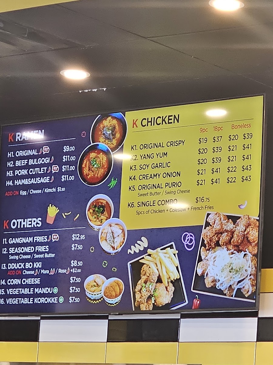 Menu Gangnam & Coco Red Deer-4