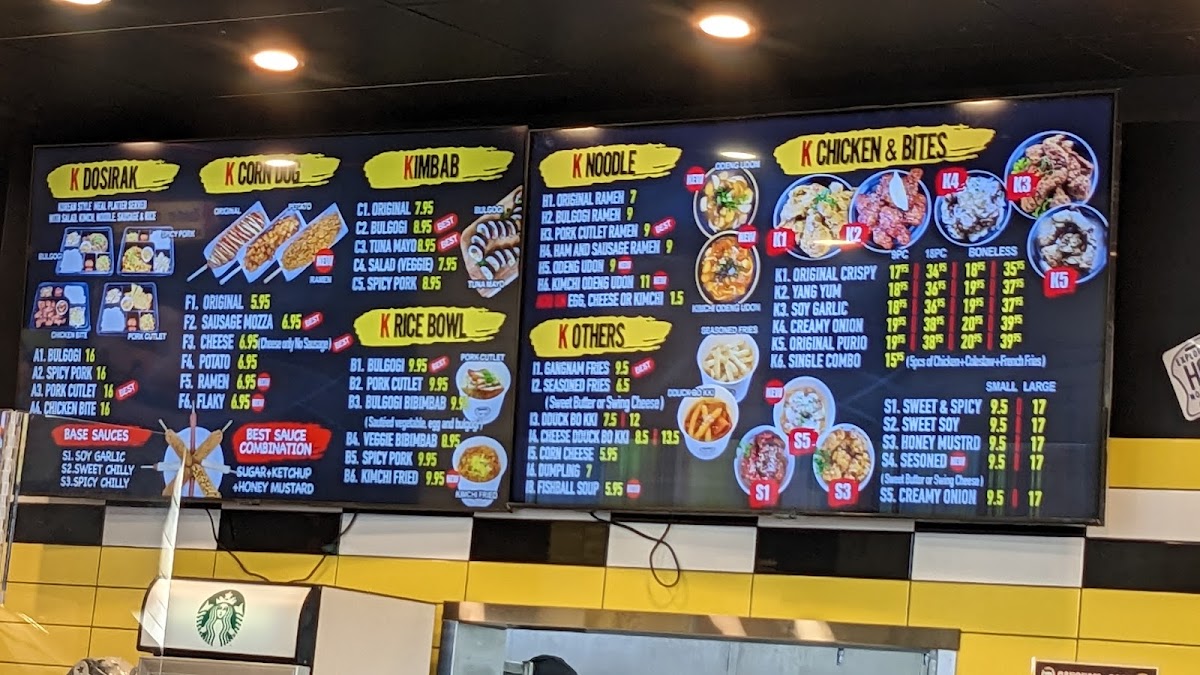 Menu Gangnam & Coco Red Deer-8