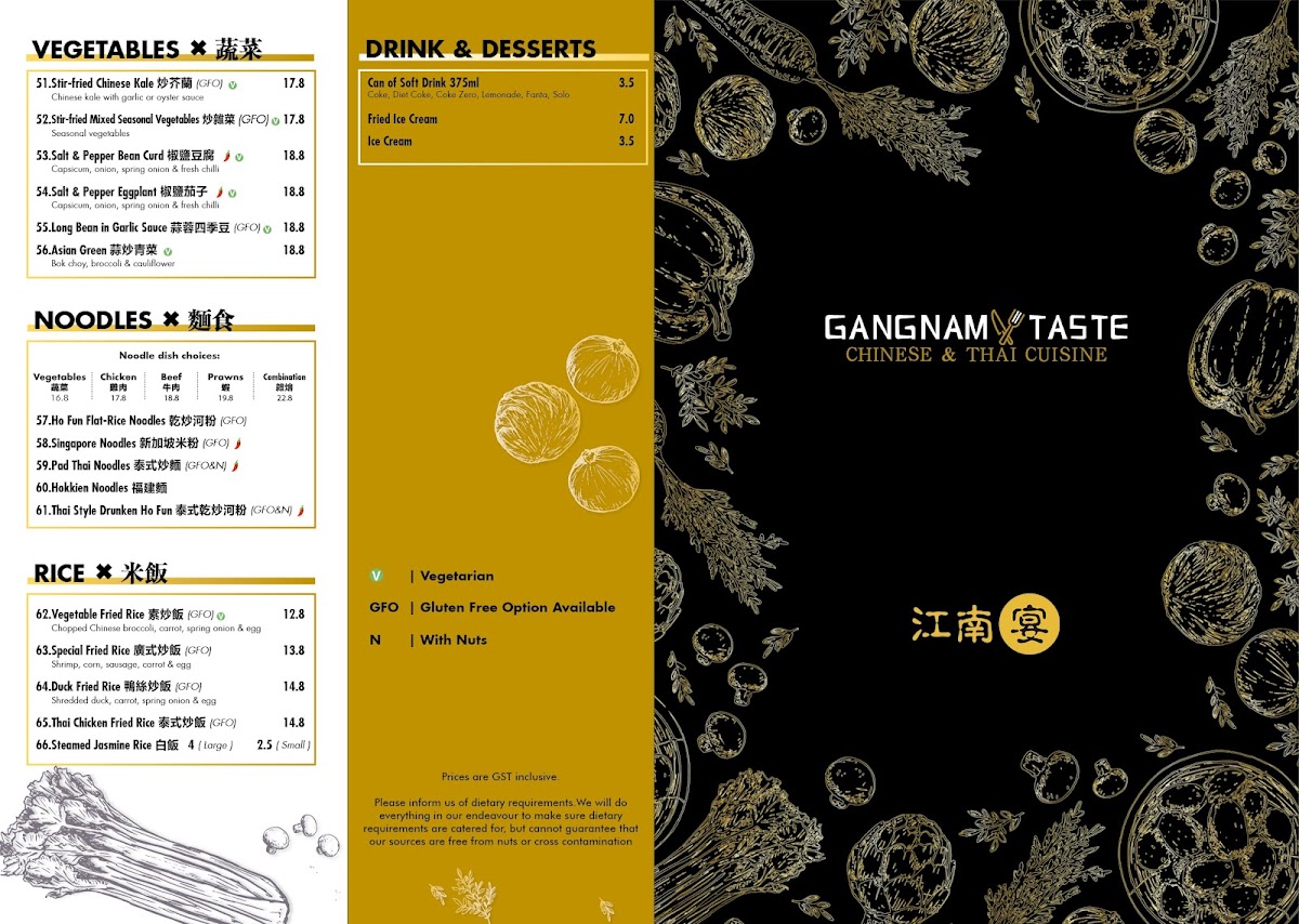 Menu Gangnam Taste 江南宴-7