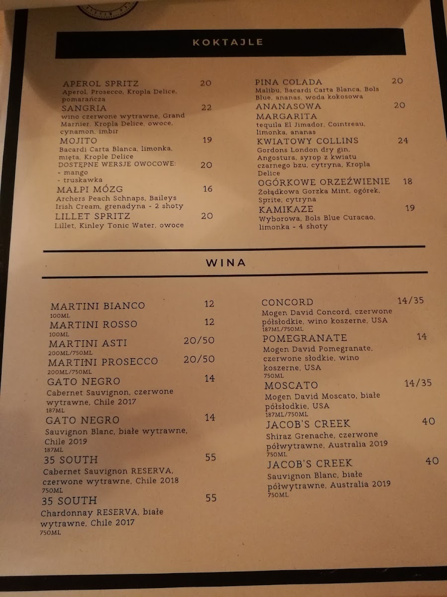Menu Gapa - Restauracja I Pub-4