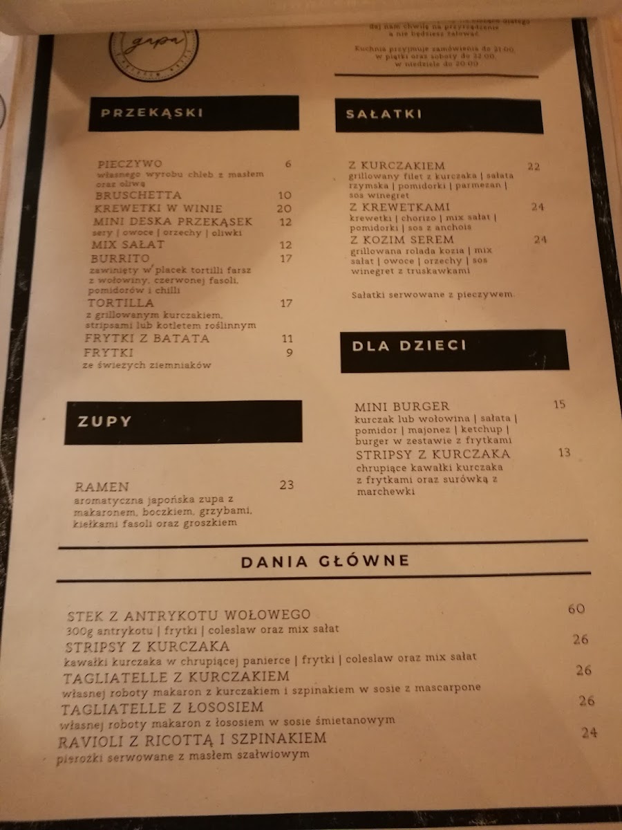 Menu Gapa - Restauracja I Pub-7
