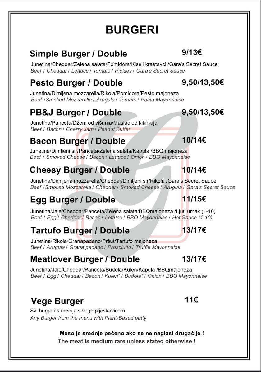 Menu Gara Burger House-1