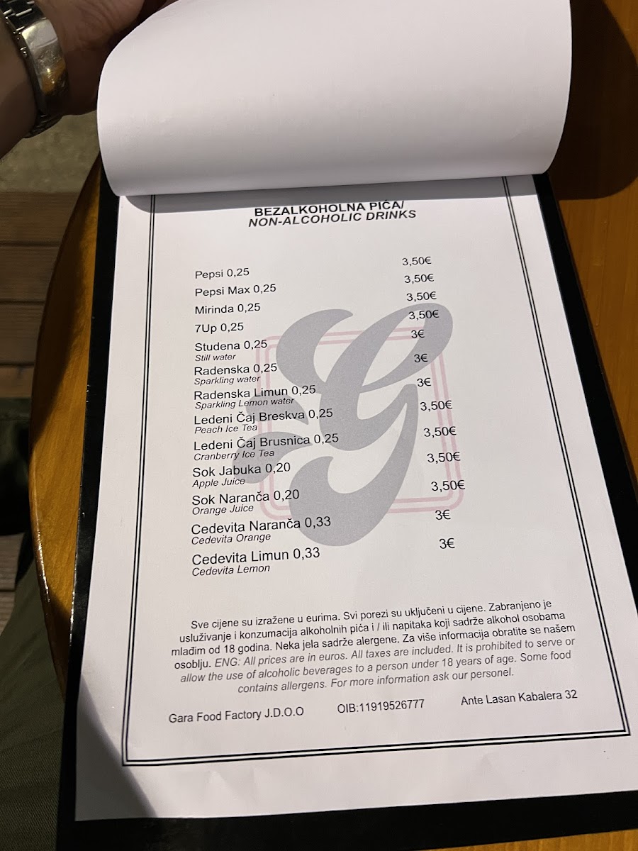 Menu Gara Burger House-10