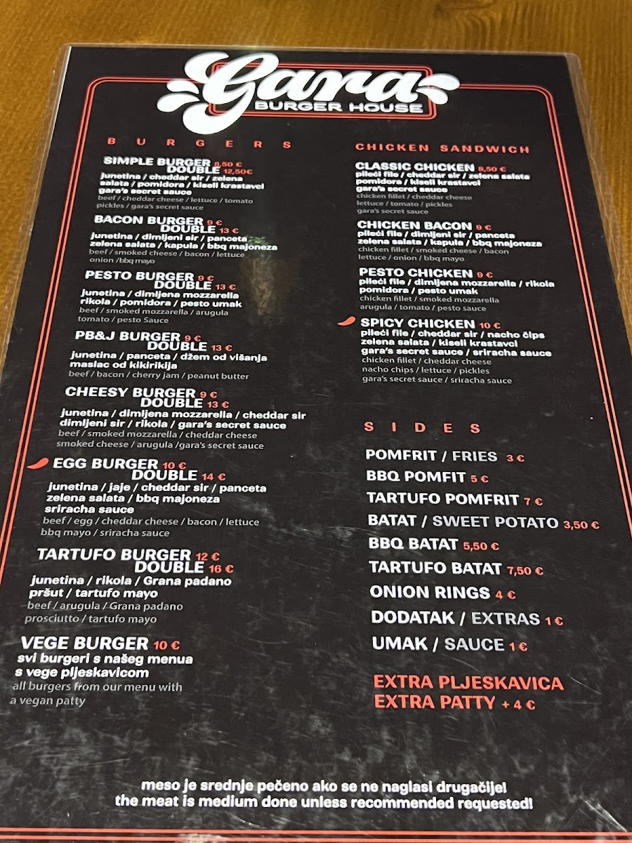 Menu Gara Burger House-9
