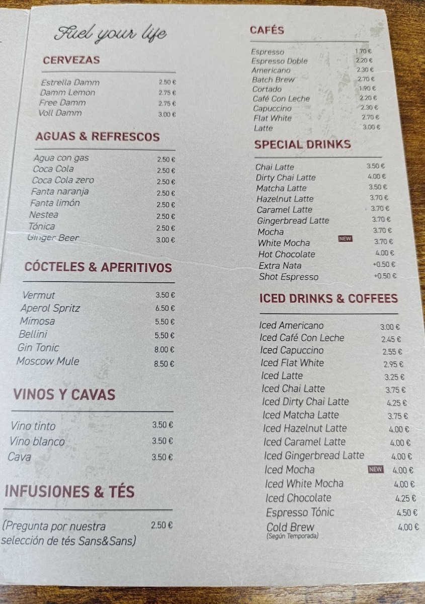 Menu Garage Coffee-1