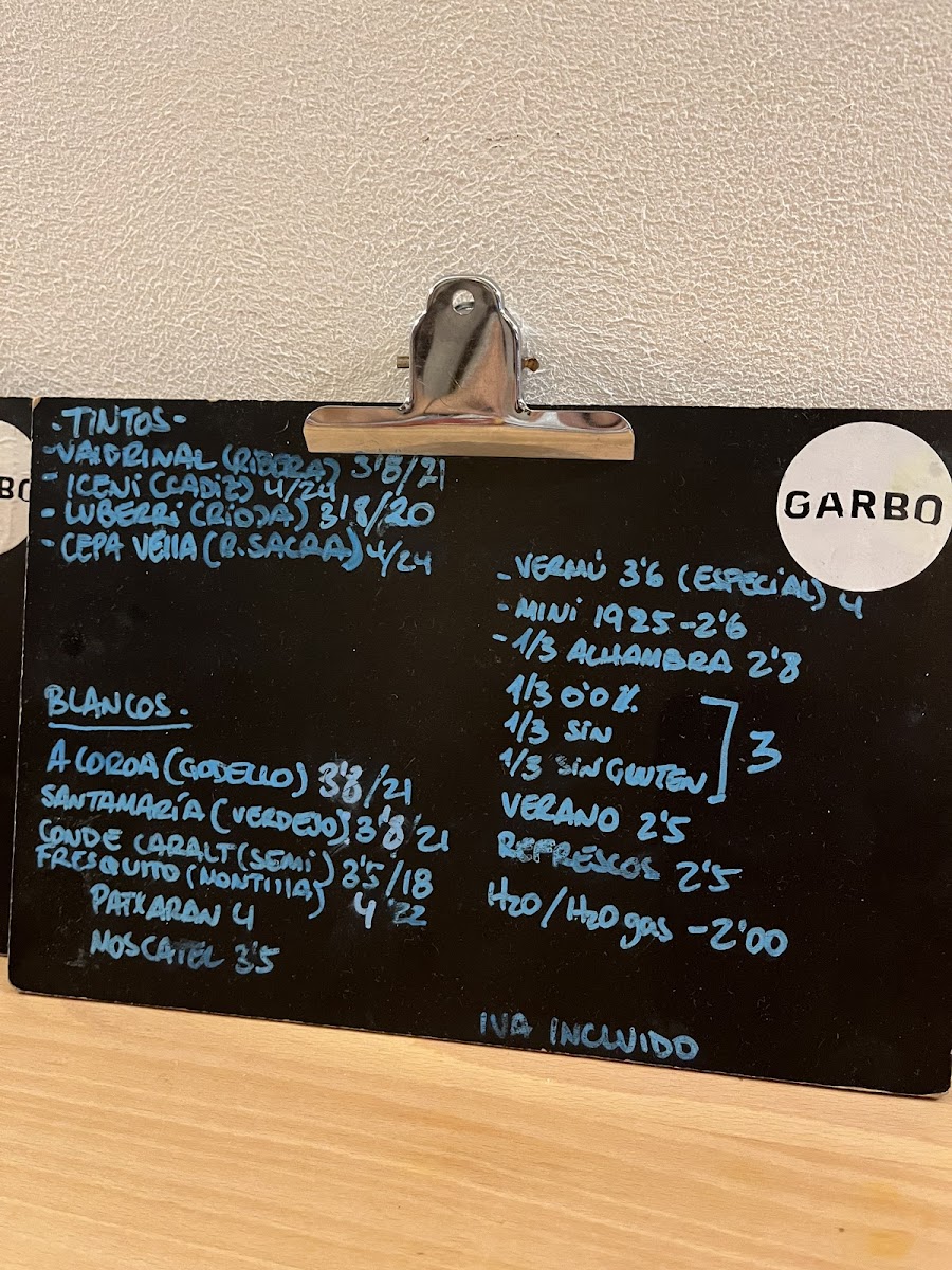 Menu Garbo-5
