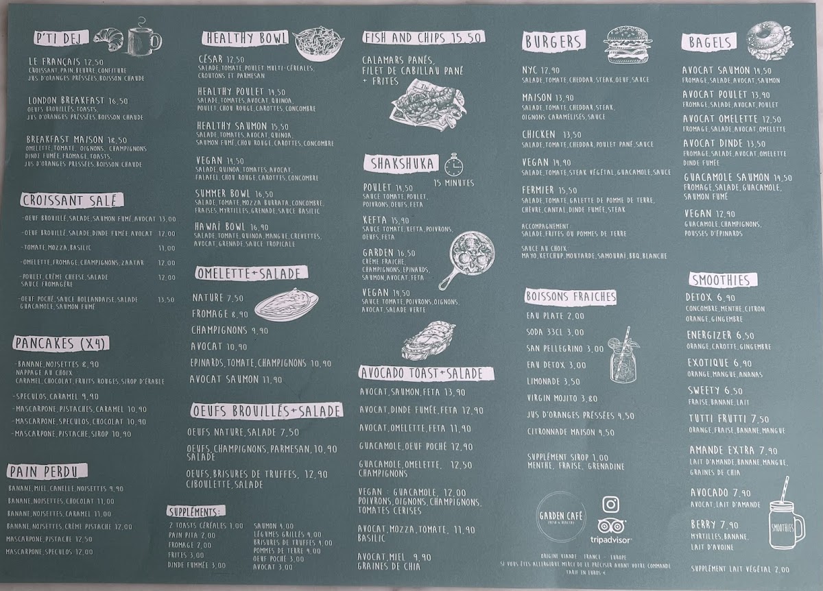 Garden Cafe Menu-1