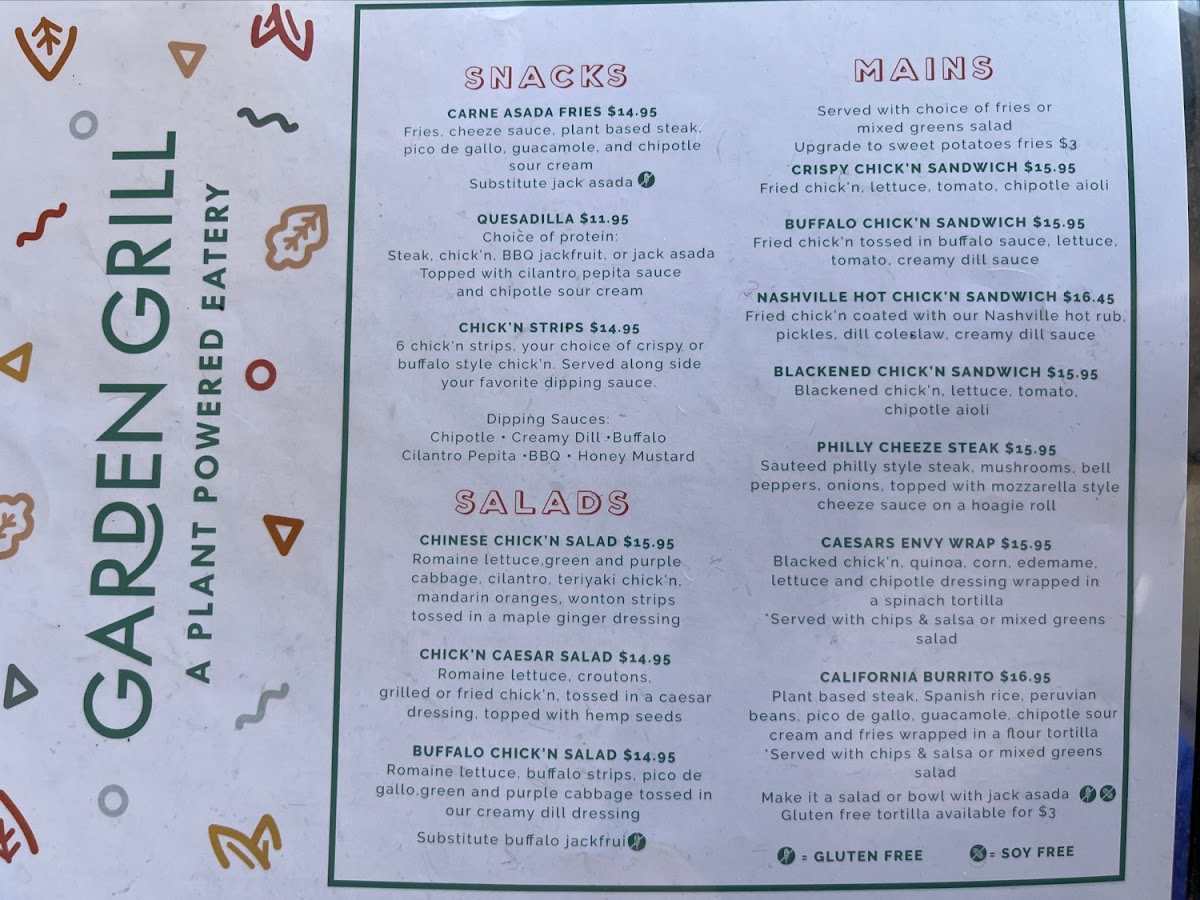 Menu Garden Grill-4