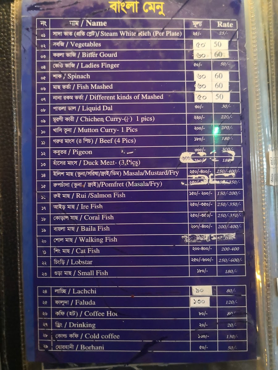 Menu Garden Inn Restaurant-7