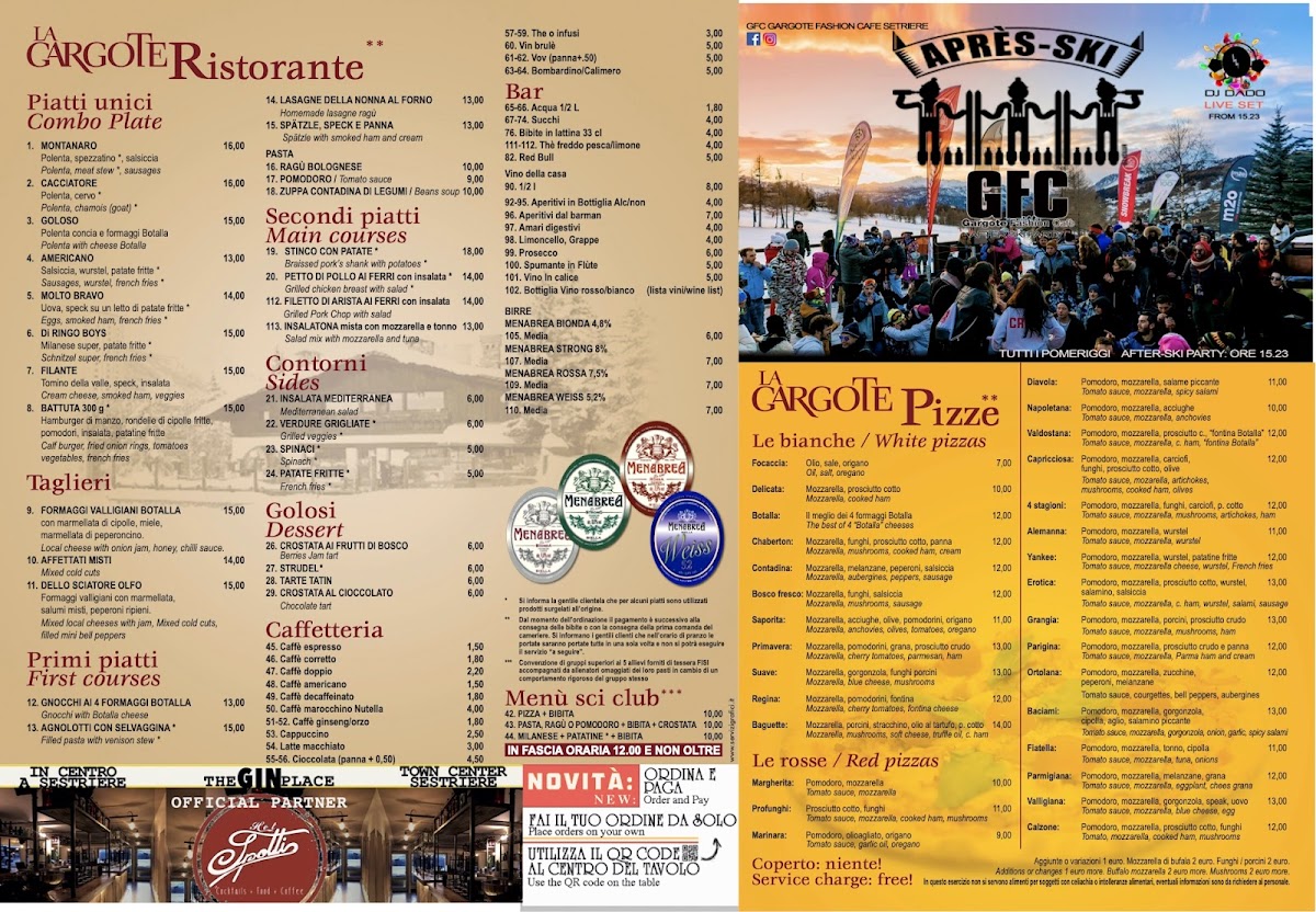 Menu Gargote Fashion Cafè-1