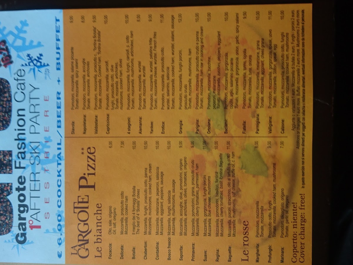 Menu Gargote Fashion Cafè-9