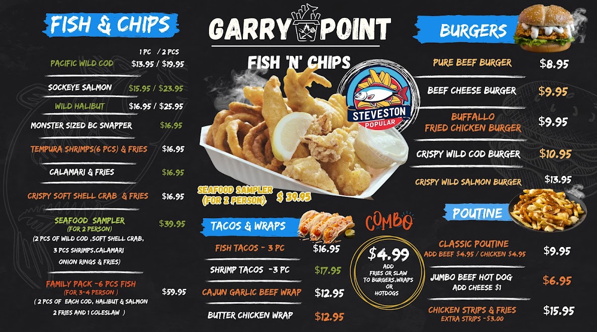 Menu Garry Point Grill & Fish 'n' Chips-2