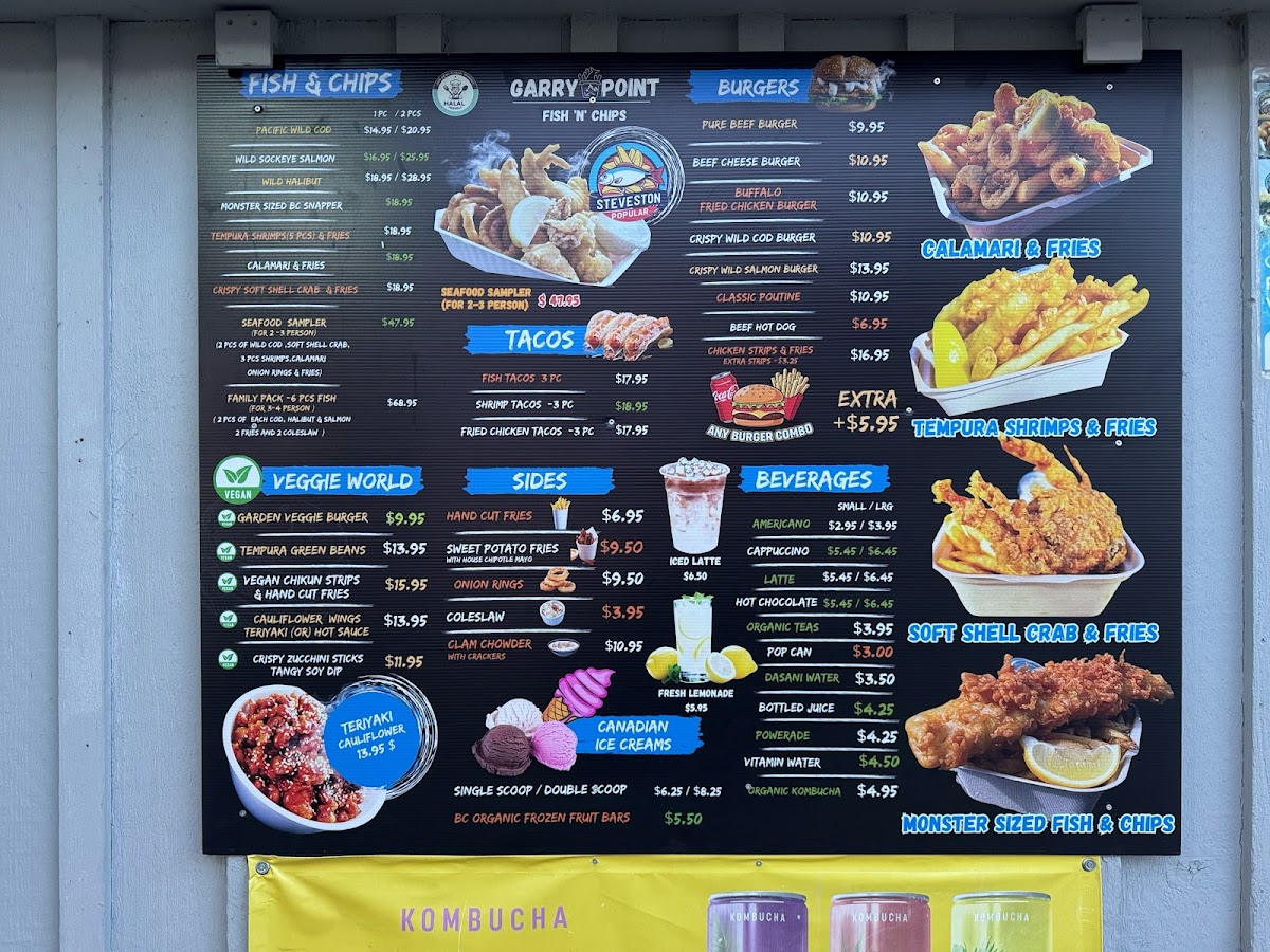 Menu Garry Point Grill & Fish 'n' Chips-7