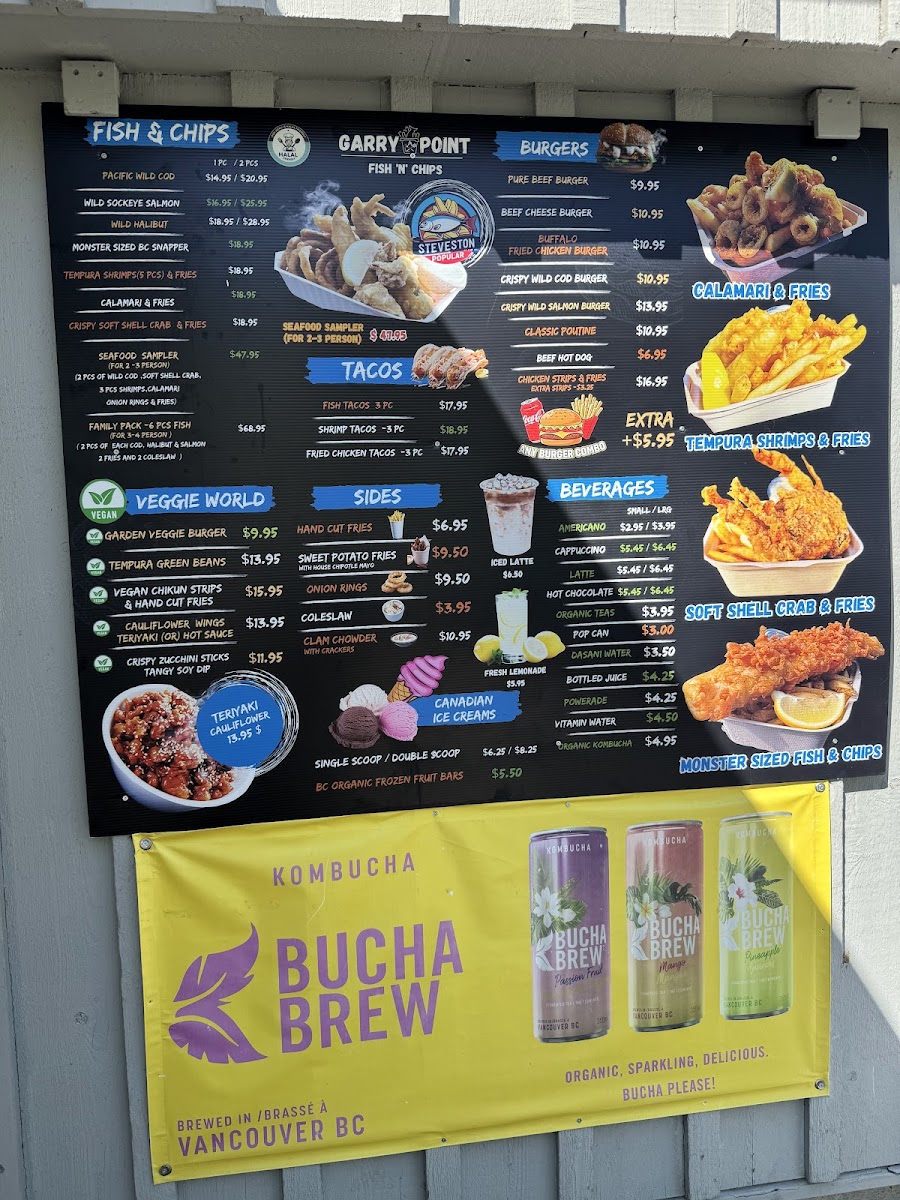 Menu Garry Point Grill & Fish 'n' Chips-9