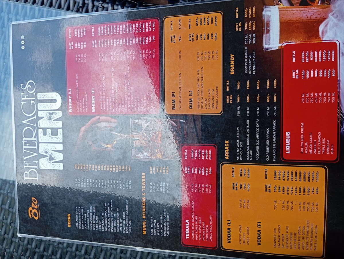 Menu Garton's Ark Restaurant-2