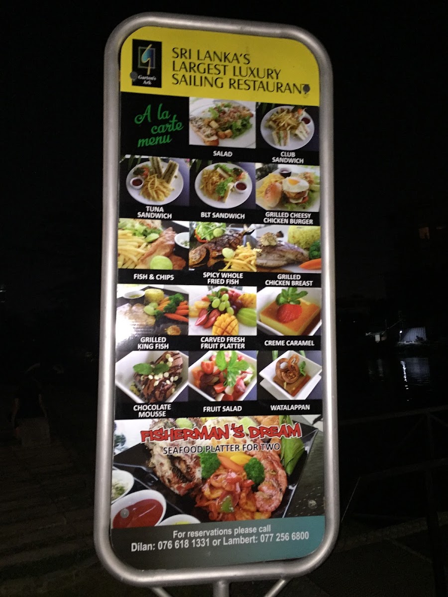 Menu Garton's Ark Restaurant-3