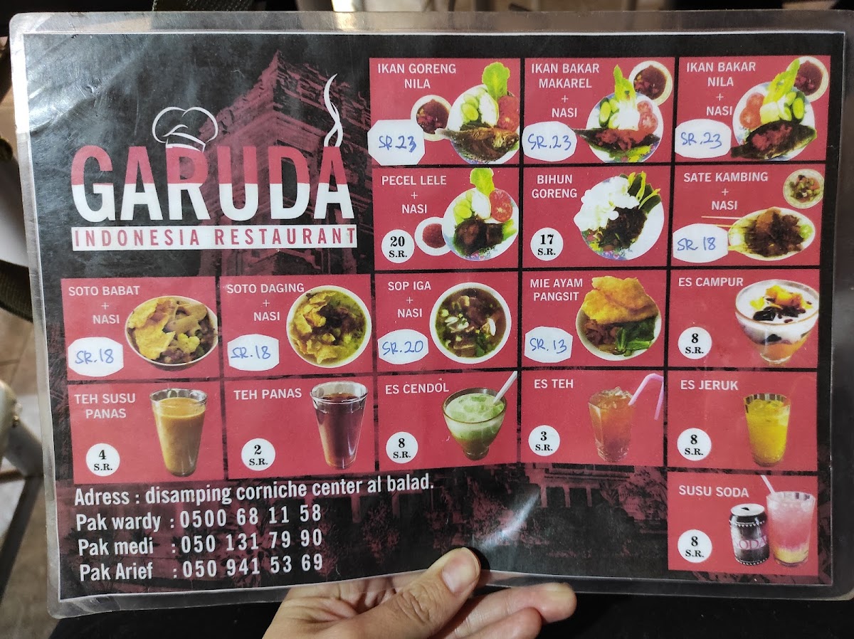Menu Garuda Restaurant-10