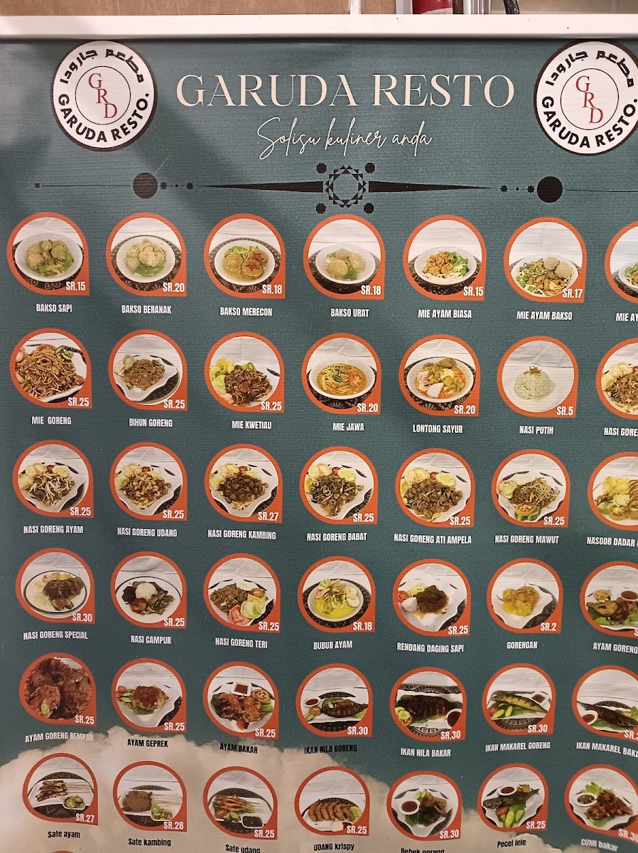 Menu Garuda Restaurant-3
