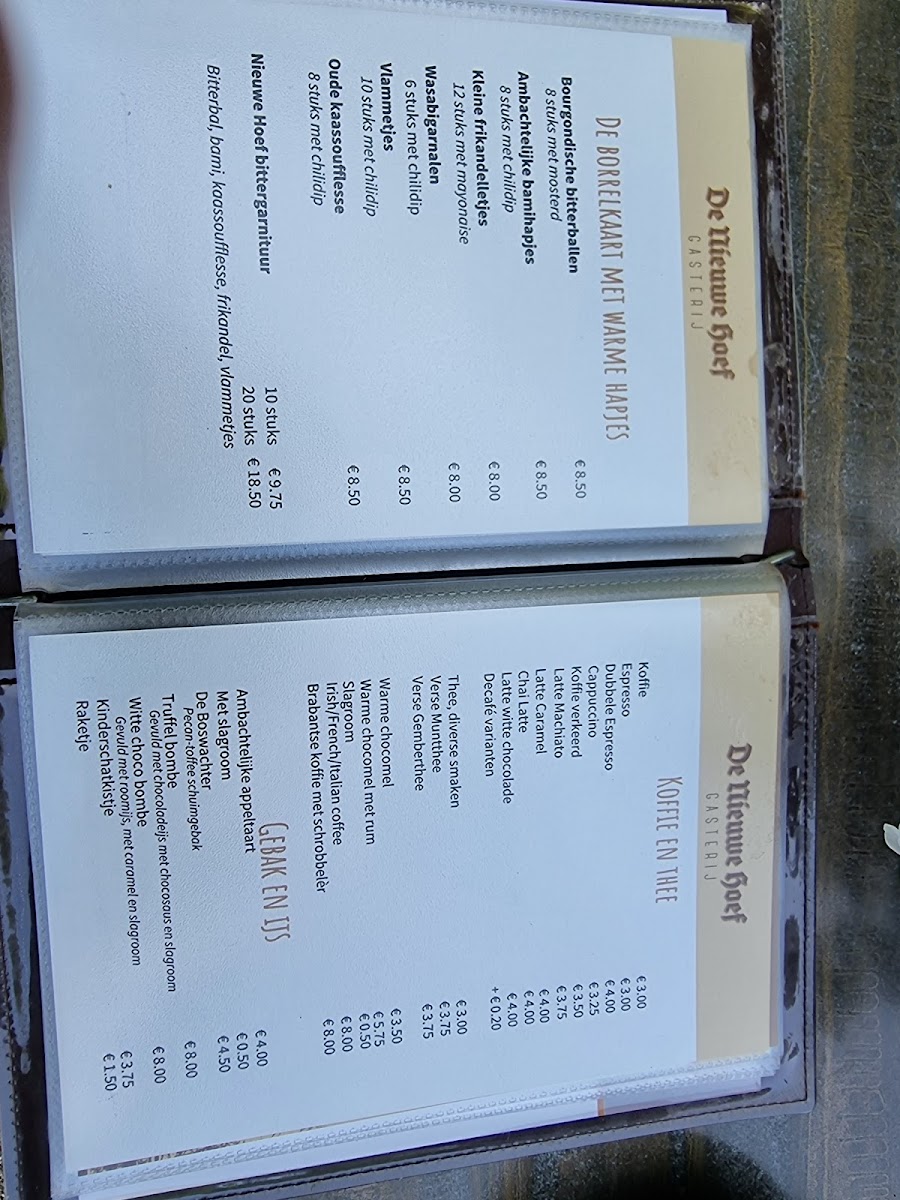 Menu Gasterij De Nieuwe Hoef-6