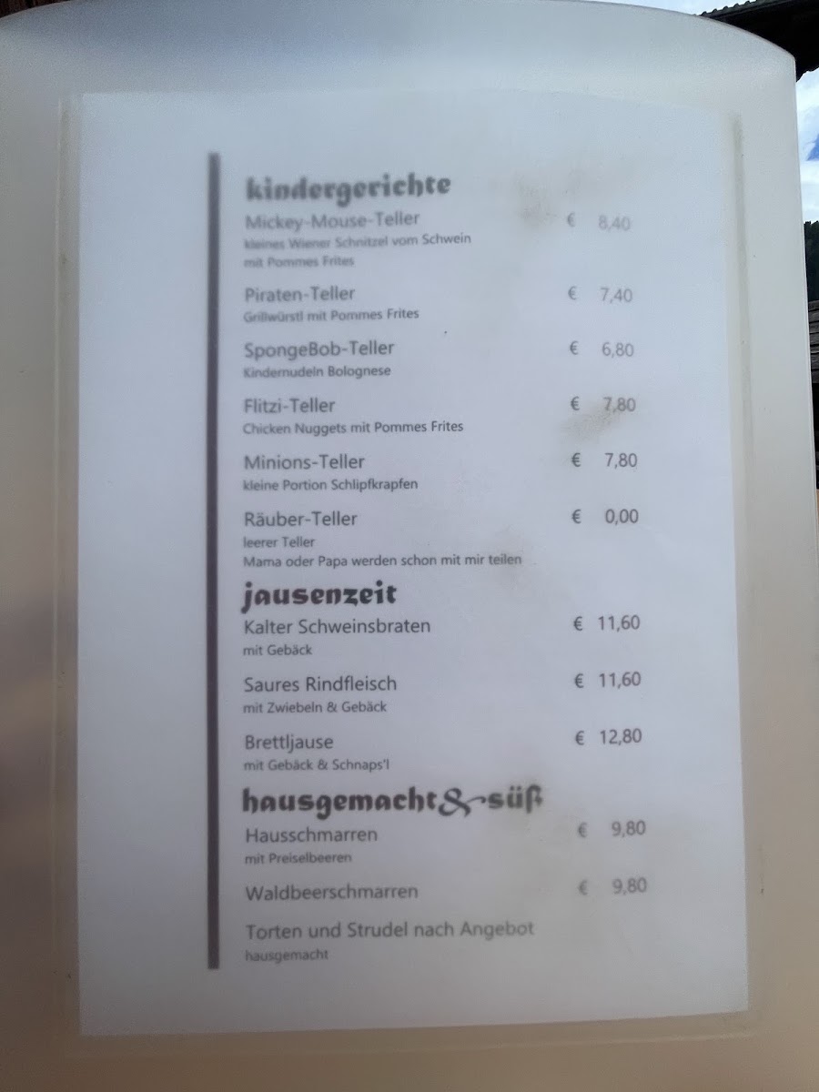 Menu Gasthaus Bärenwirt-10