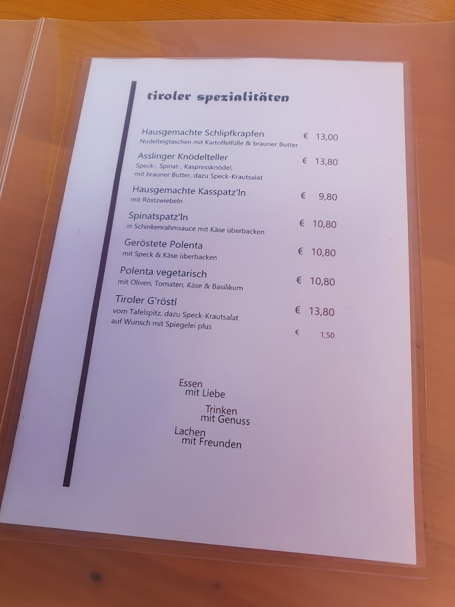 Menu Gasthaus Bärenwirt-7