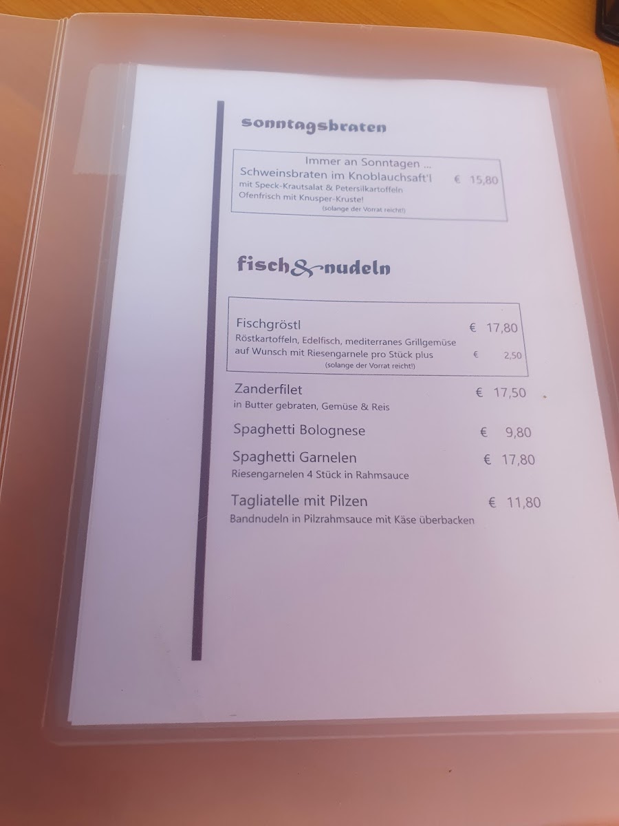 Menu Gasthaus Bärenwirt-8