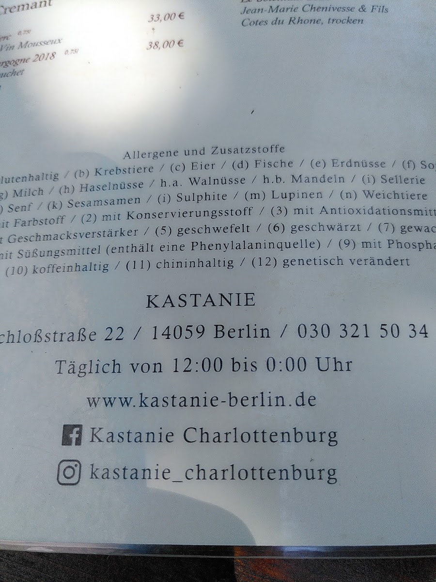 Menu Gasthaus Kastanie-8