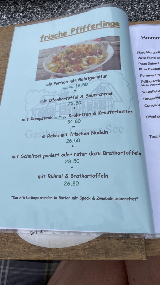 Menu Gasthaus Lanzer See-3