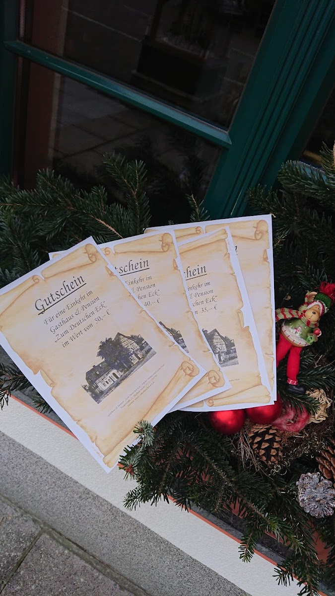 Menu Gasthaus & Pension 'zum Deutschen Eck' - Sascha Hösel-3