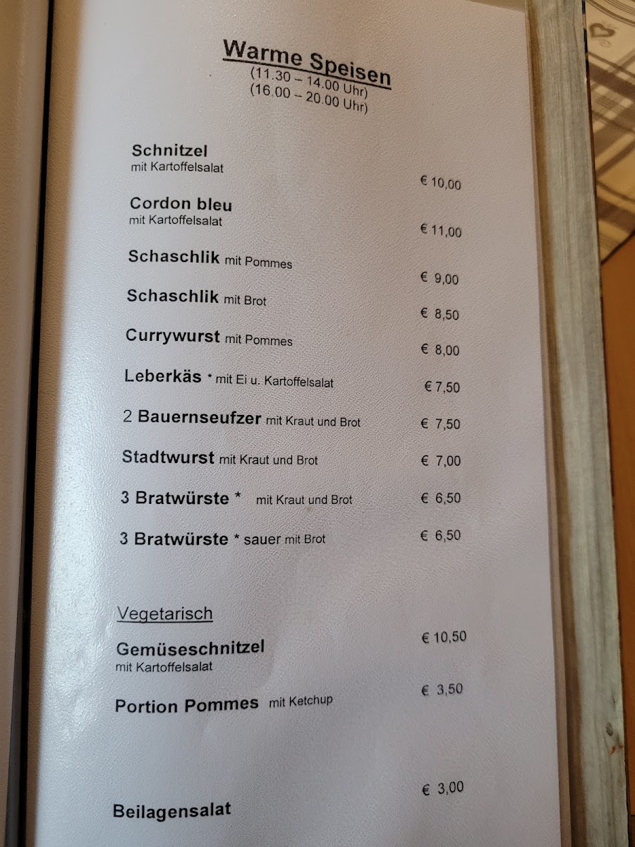Menu Gasthaus Schmidt-6