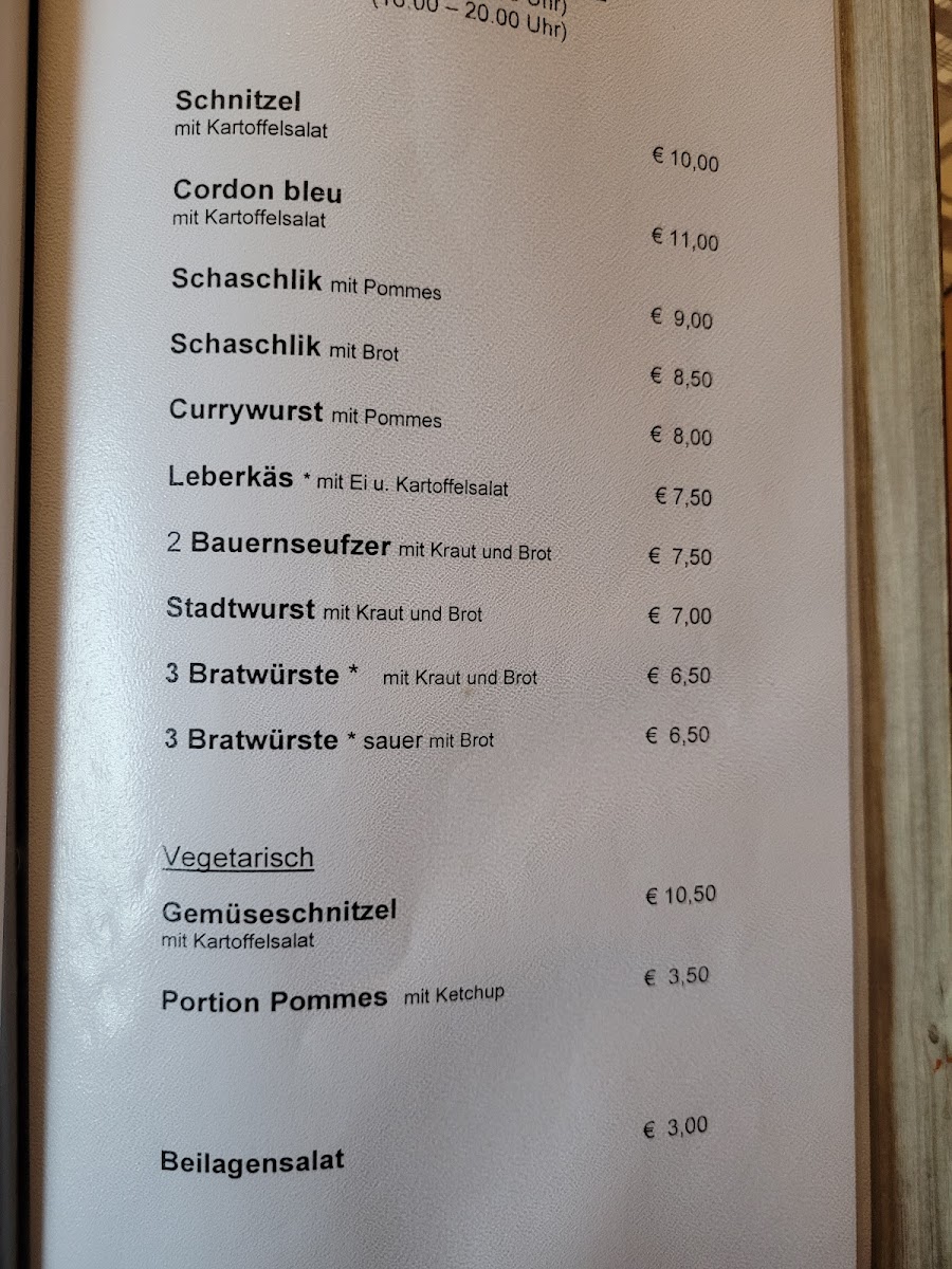 Menu Gasthaus Schmidt-8