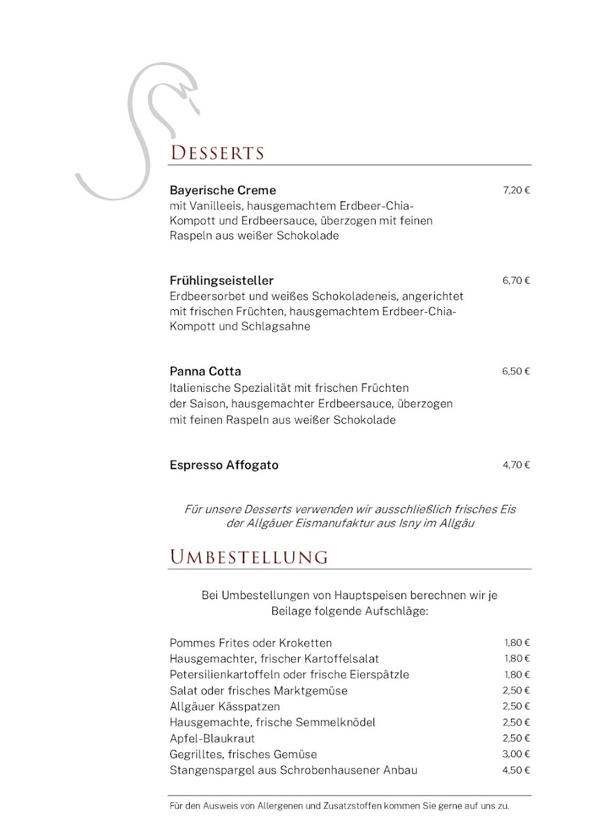 Menu Gasthaus Schwanen-4