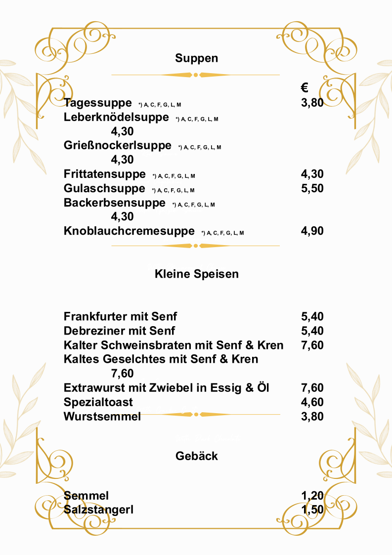 Menu Gasthaus Zum Buchenbeisl-7