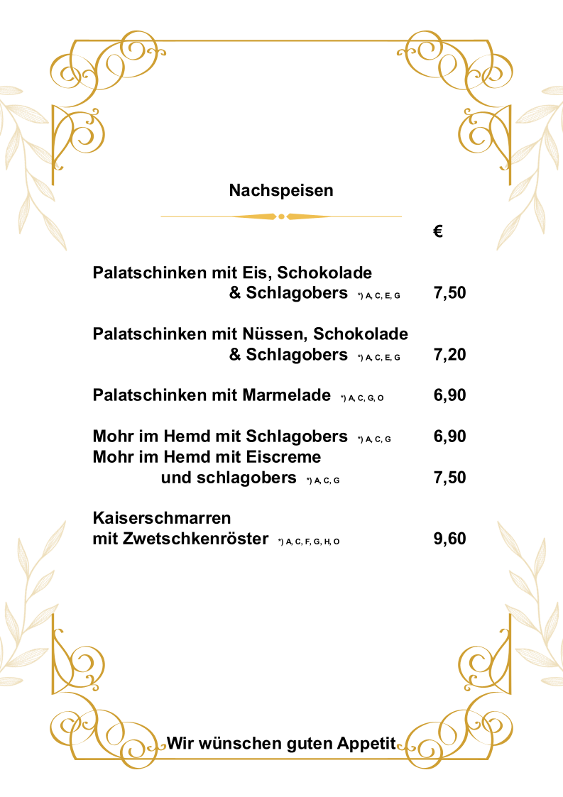 Menu Gasthaus Zum Buchenbeisl-8