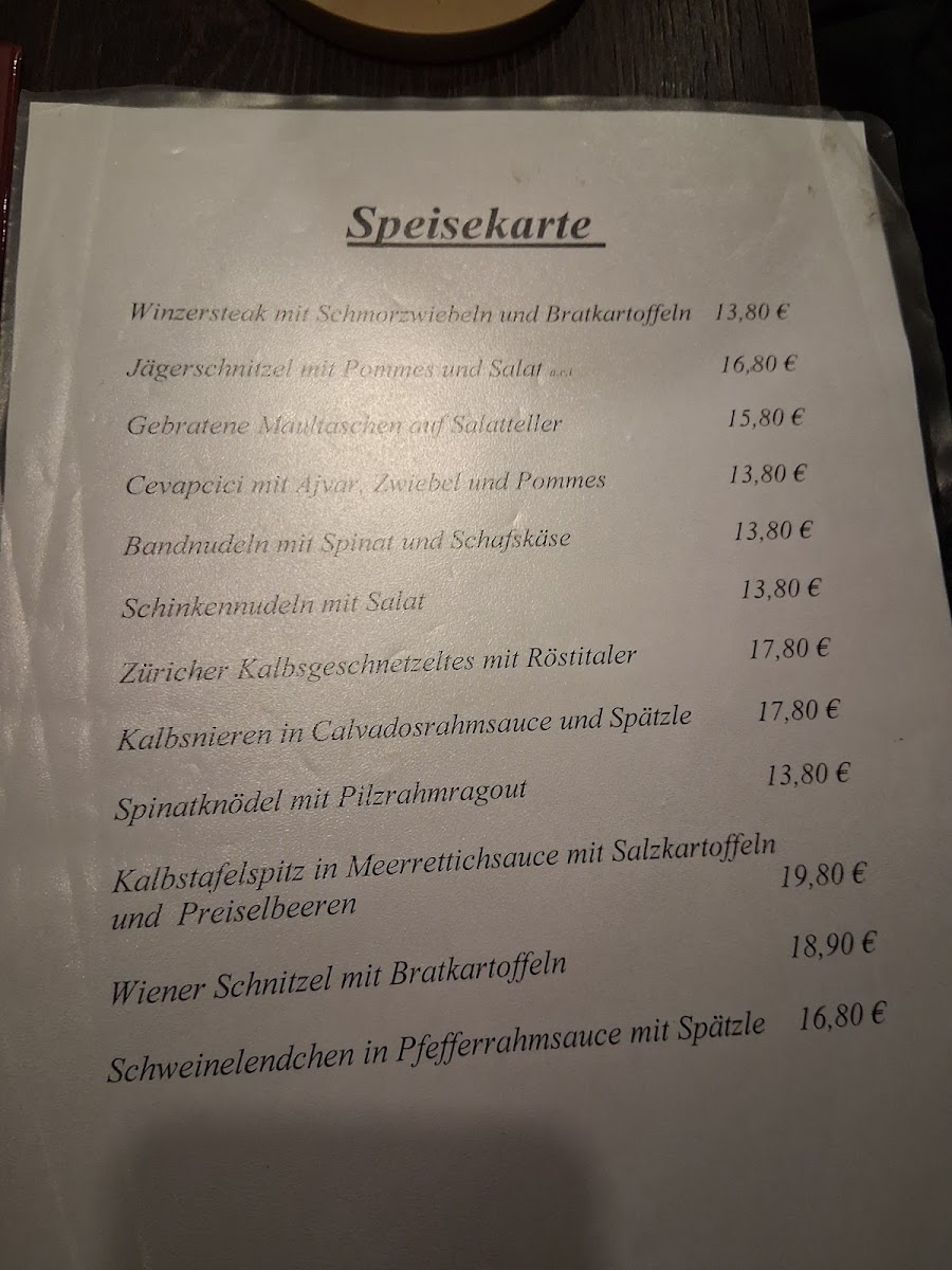 Menu Gasthaus Zum Lohboden-2