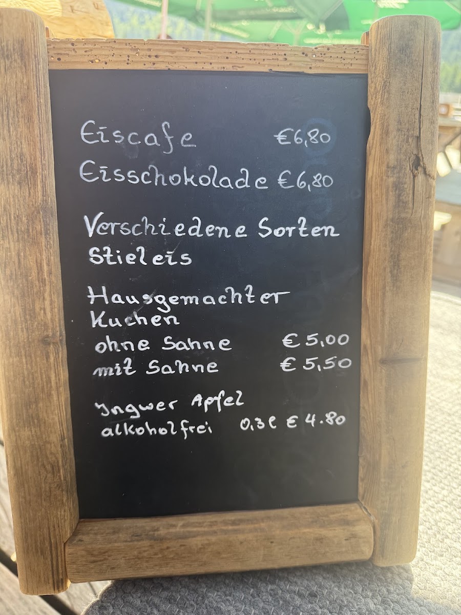Menu Gasthof Ehrwalder Alm-5