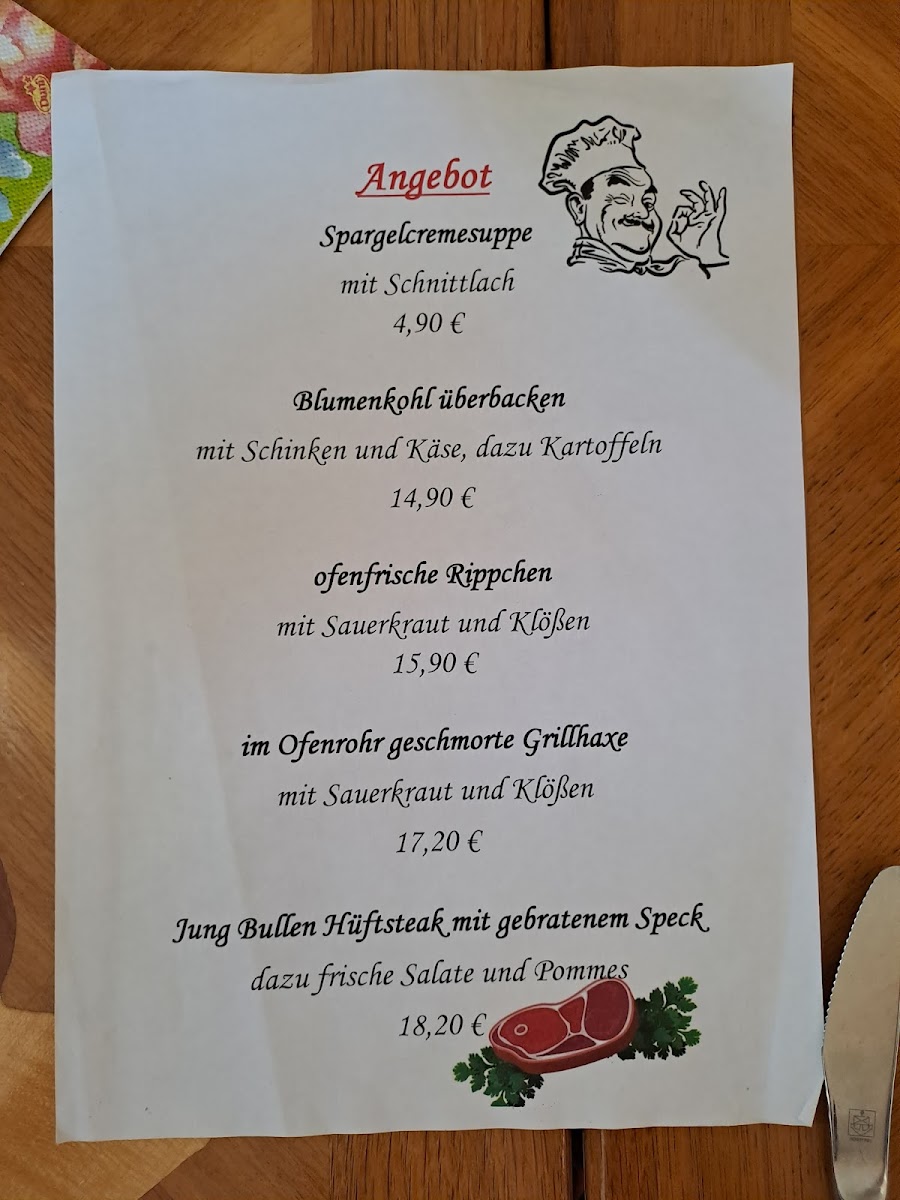 Menu Gasthof Goldener Hahn-3