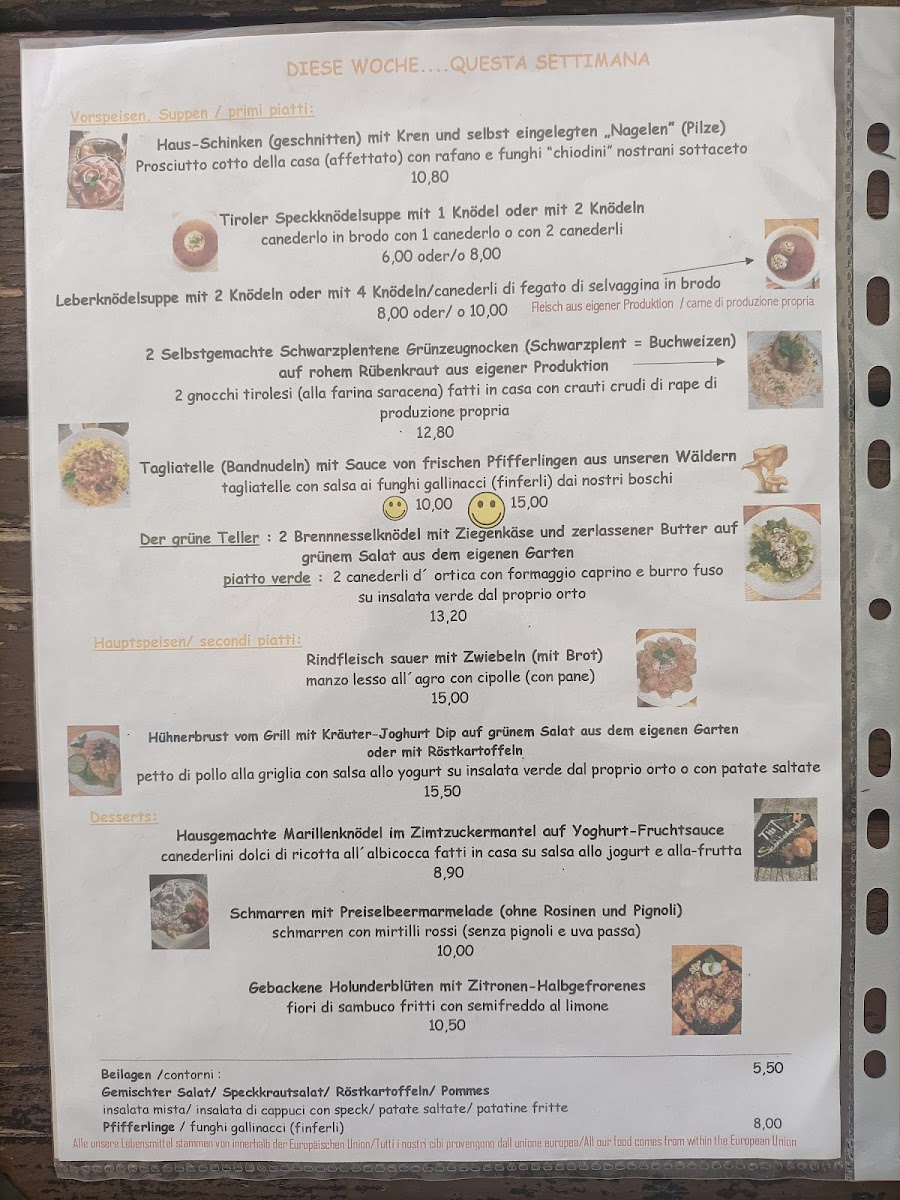 Menu Gasthof Schmiederalm-3