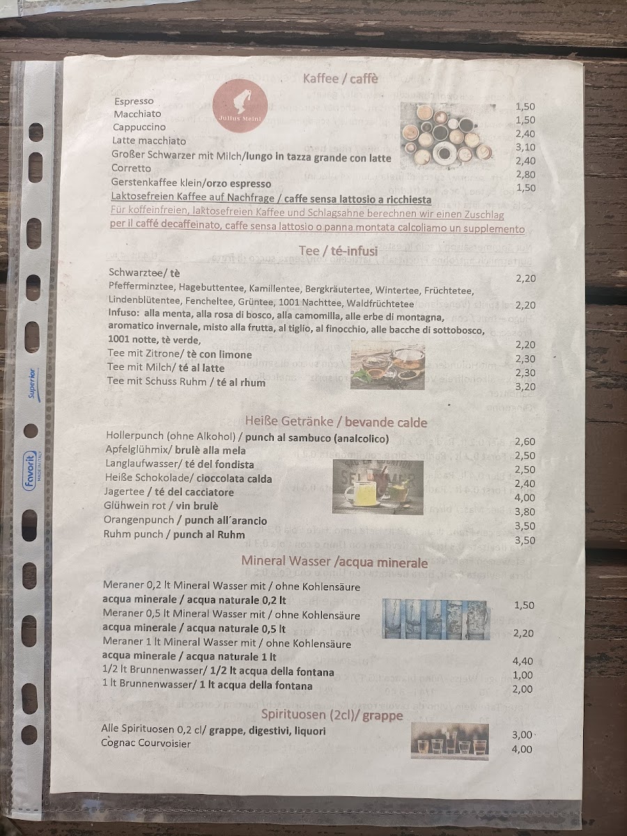 Menu Gasthof Schmiederalm-4